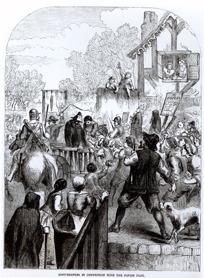 Troubles liés au complot papiste - English School